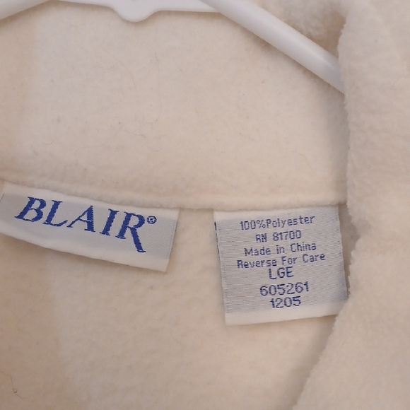 Make Offer!  Blair Cream Fleece Jacket - Picture 2 of 4